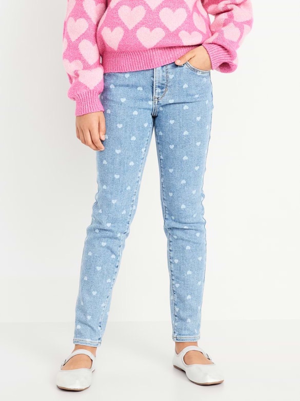 Old Navy High-Waisted Rockstar 360° Stretch Jeggings for Girls